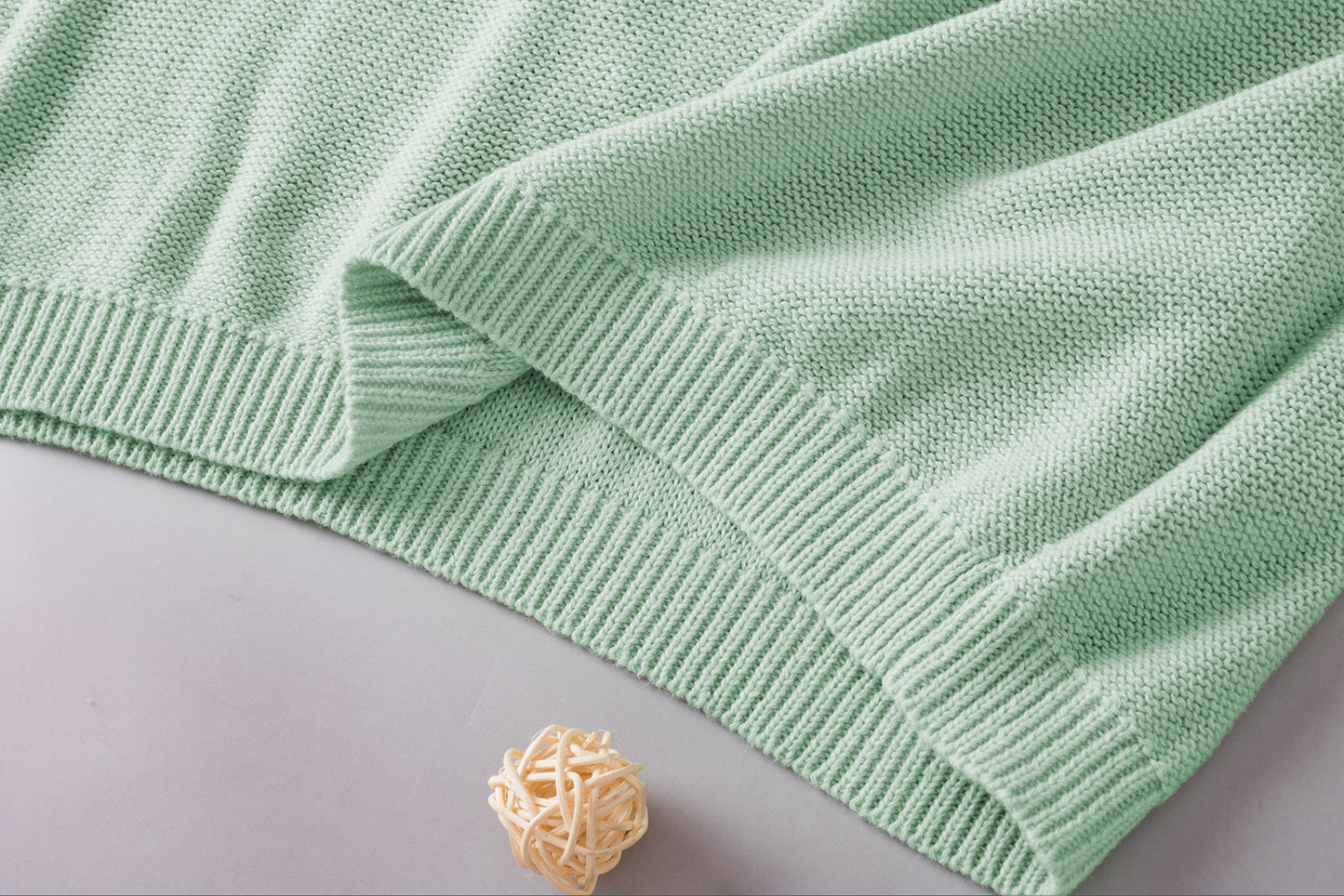 Moonlight Jade Multi Crochet Flower Knit Short Sleeve Sweater Top