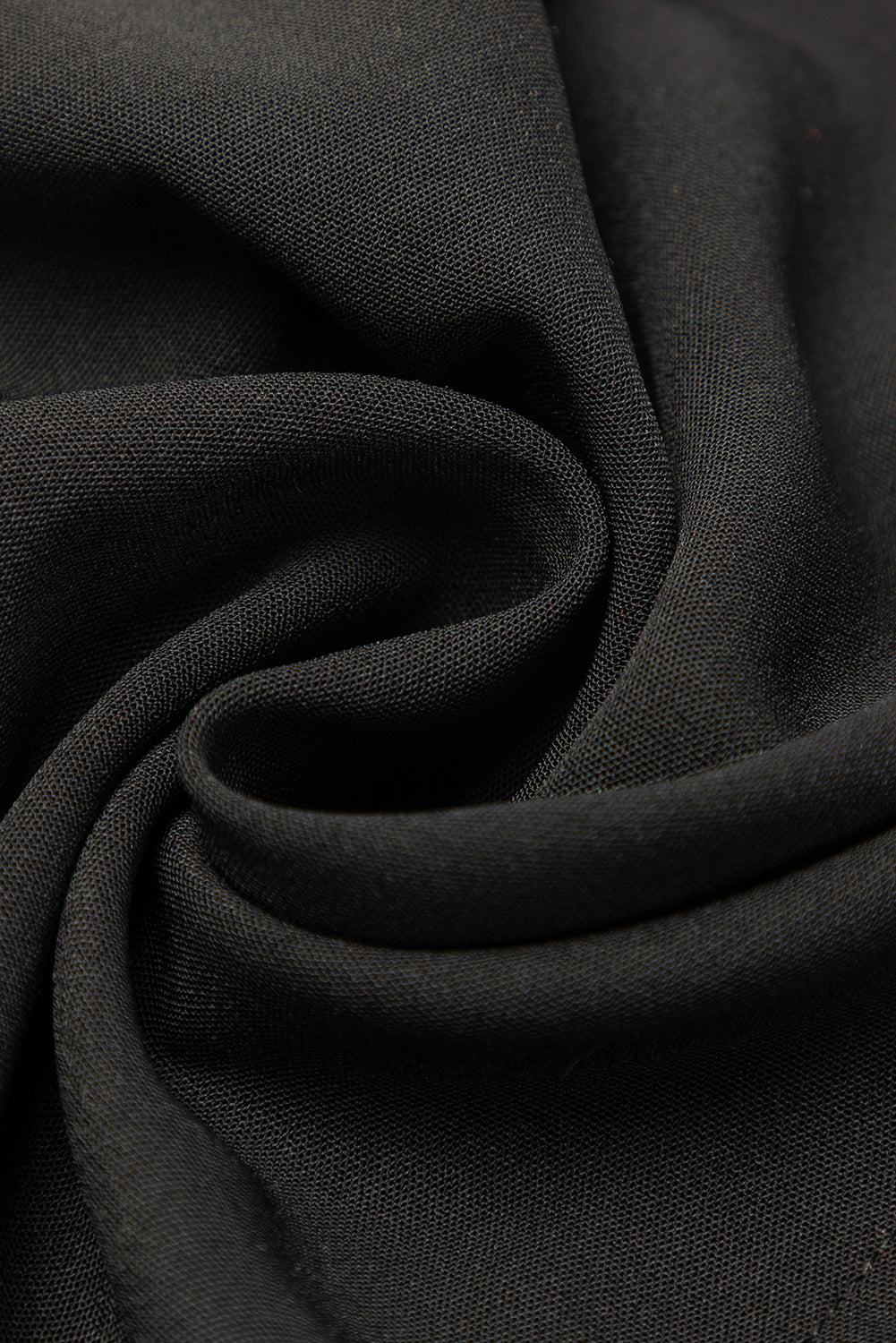 Black Ruffle Sleeve V Neck Frilled Shift Dress